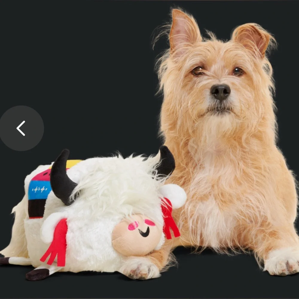 Bark Box XL Giant dog toy Yeshe the Yak